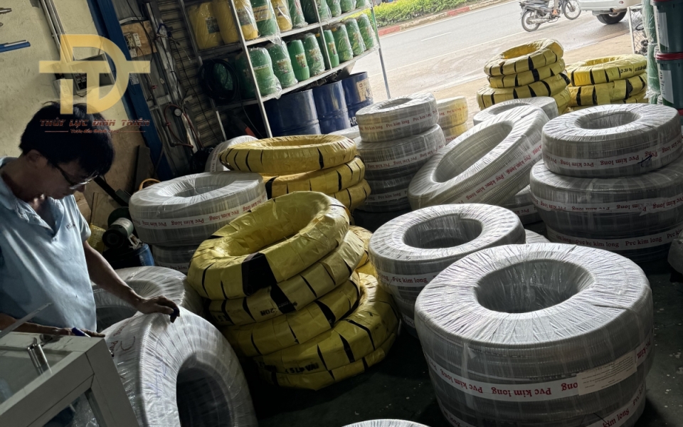 Ống cao su 5 lớp và ông gần kẻm 